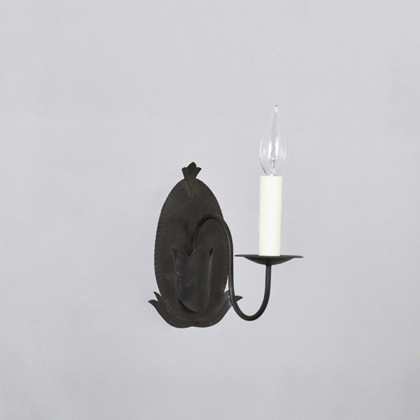 Spun Bobeche Sconce