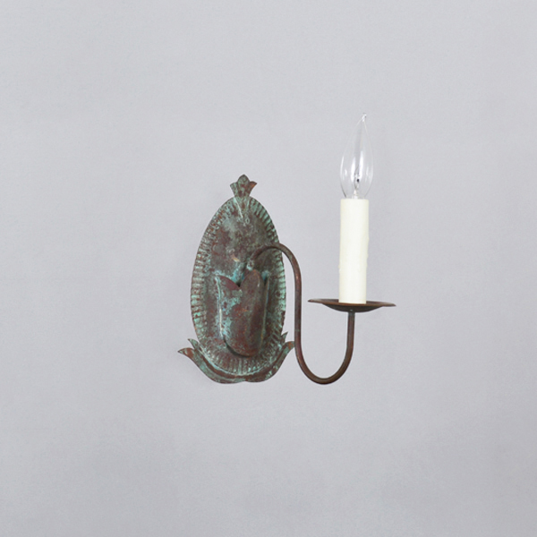 Spun Bobeche Sconce