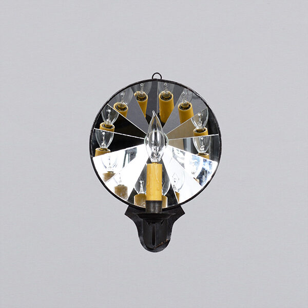 Round Mirror Sconce