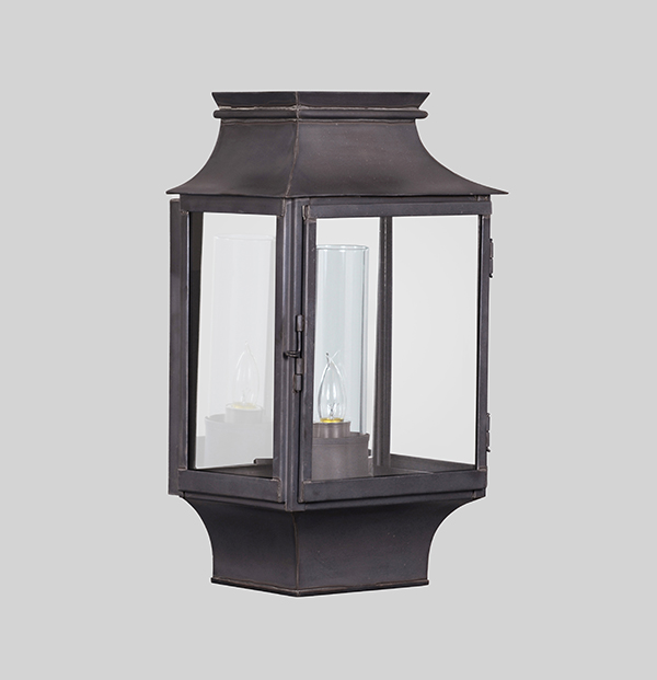 Shown in Bronzed Copper & Mirror, Medium