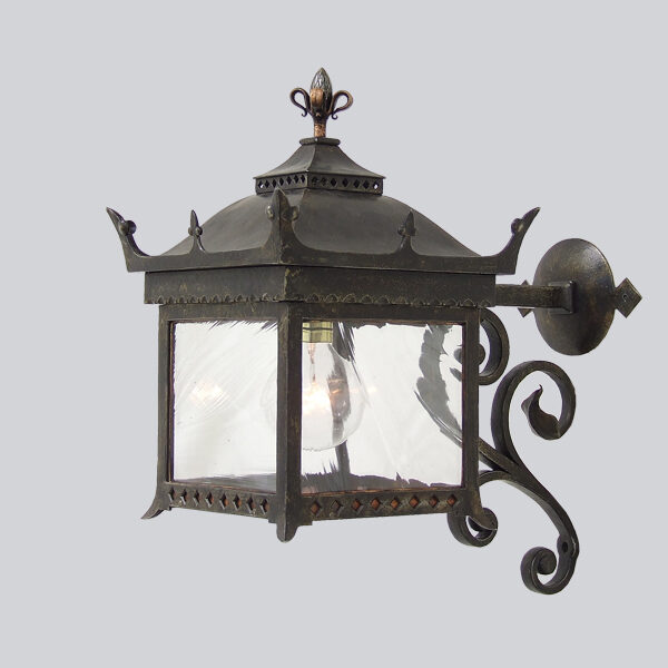 <skid>A909</skid> Medieval Wall Lantern with Bracket