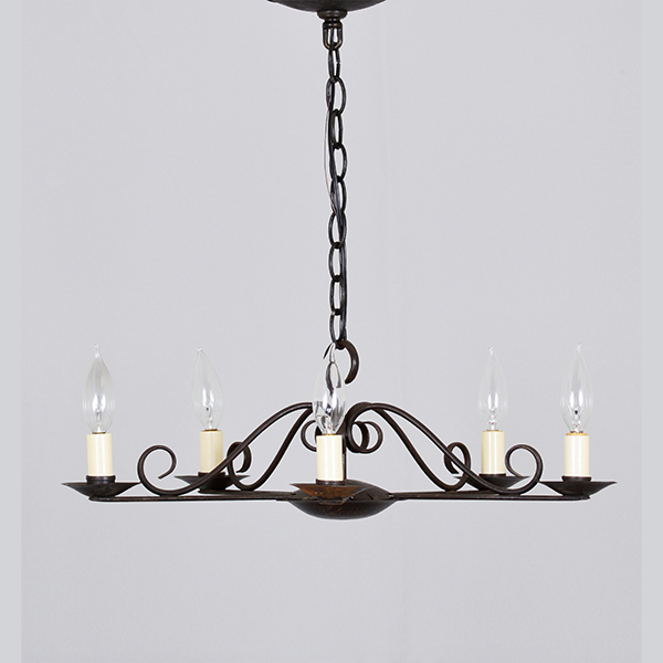 <skid>A827</skid> Cross Beam Chandelier, No UL