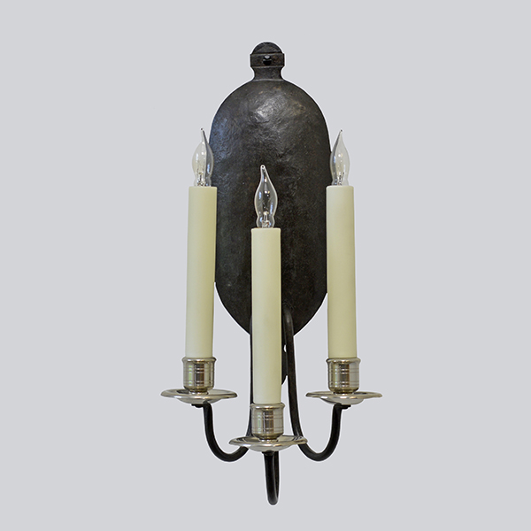 <skid>A947</skid> Eschalot Wall Sconce, Polished Nickel