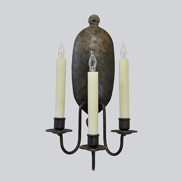 <skid>A948</skid> Eschalot Wall Sconce, Dark Brass