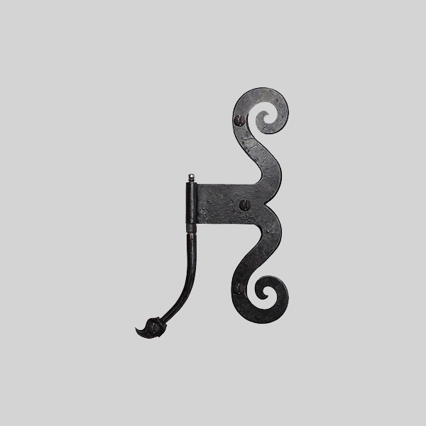 Shown with dark wax iron finish.