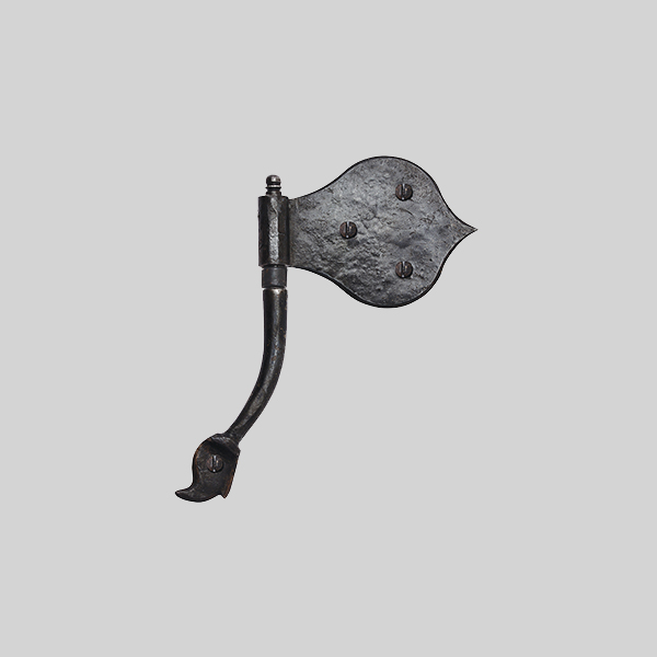 Shown with a dark wax iron finish.