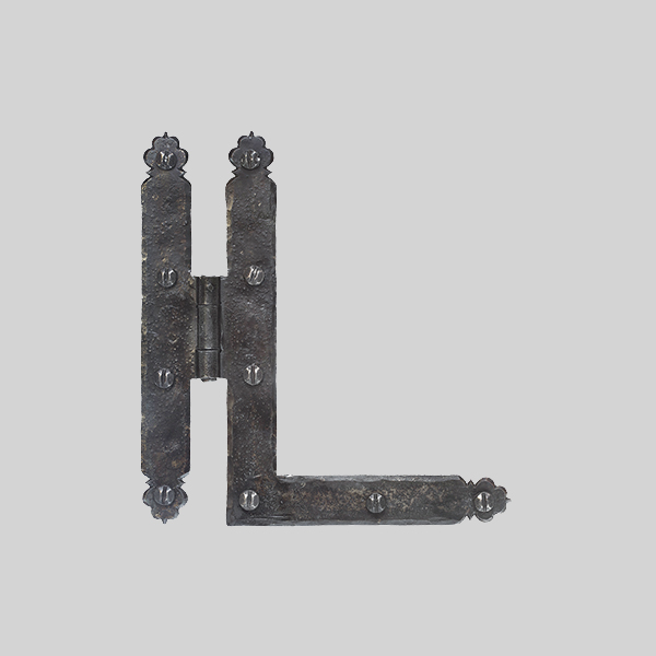 Shown with a dark wax iron finish.