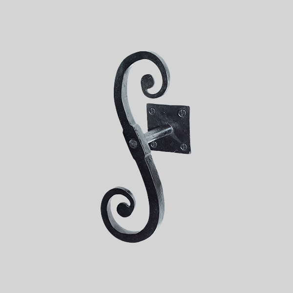 Shown with a dark wax finish.