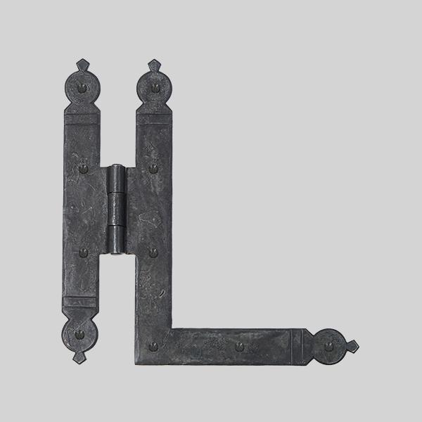 Shown with a dark wax iron finish.