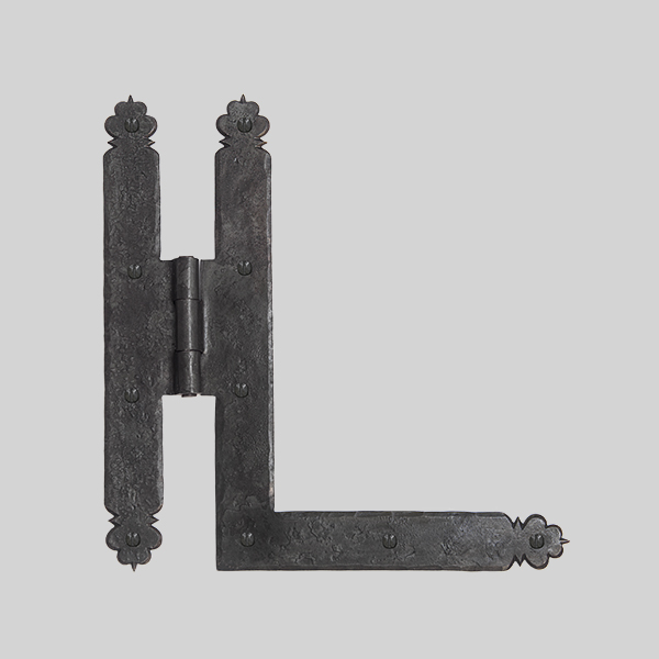 Shown with a dark wax iron finish.