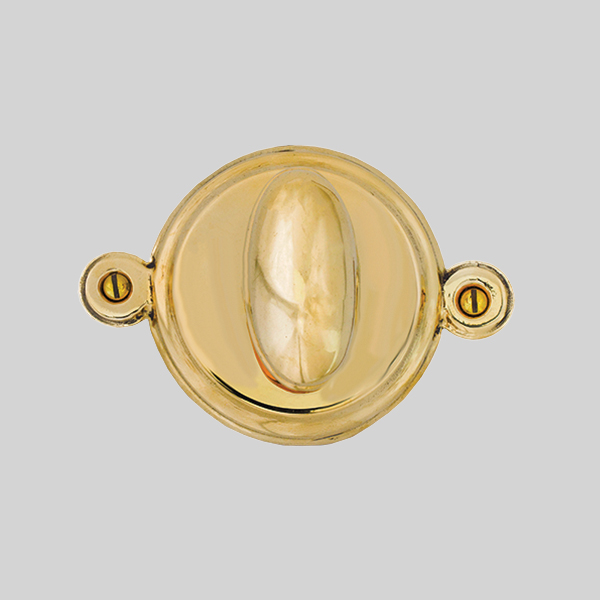 Shown with a polished brass finish.