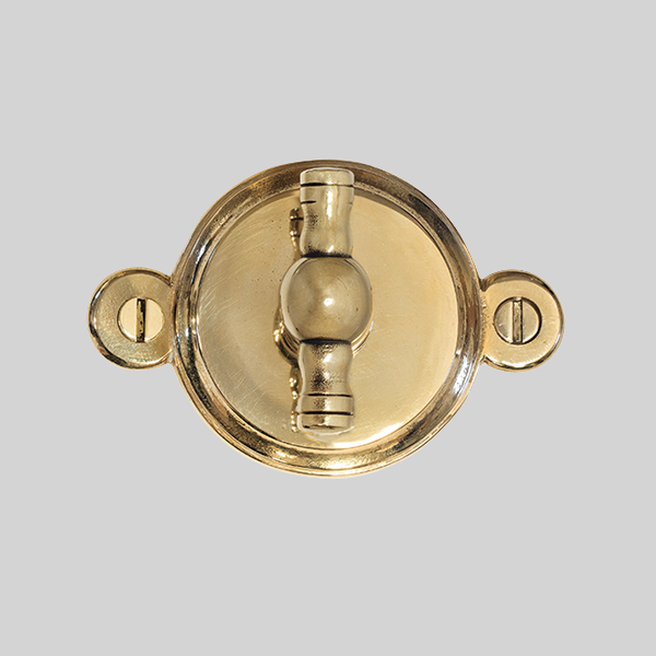 Shown with a polished brass finish.