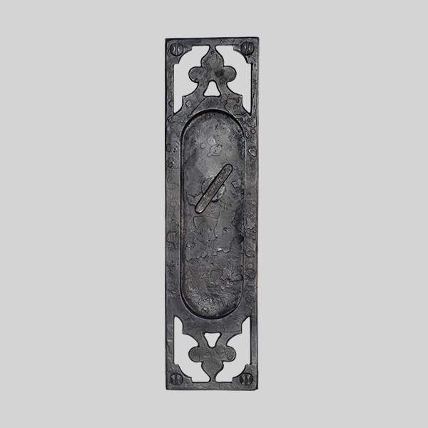 Shown with a dark wax iron finish.