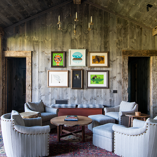 Shown in Polished Brass & Dark Wax Iron